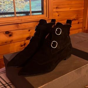 Suede All Saints ankle boots